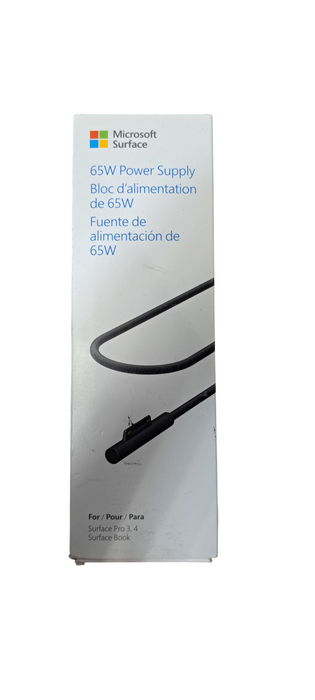 Brand New Microsoft Surface 65W Power Supply Model 1706|Sealed