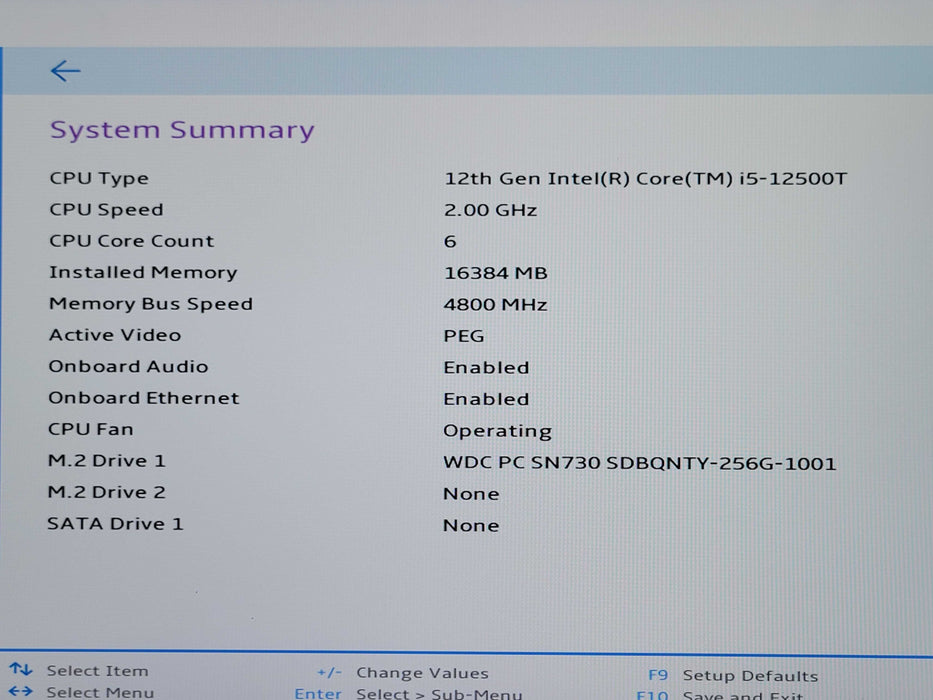Lenovo ThinkStation P360 Tiny i5-12500T 16GB RAM 256GB NVMe, T400 4GB GPU _