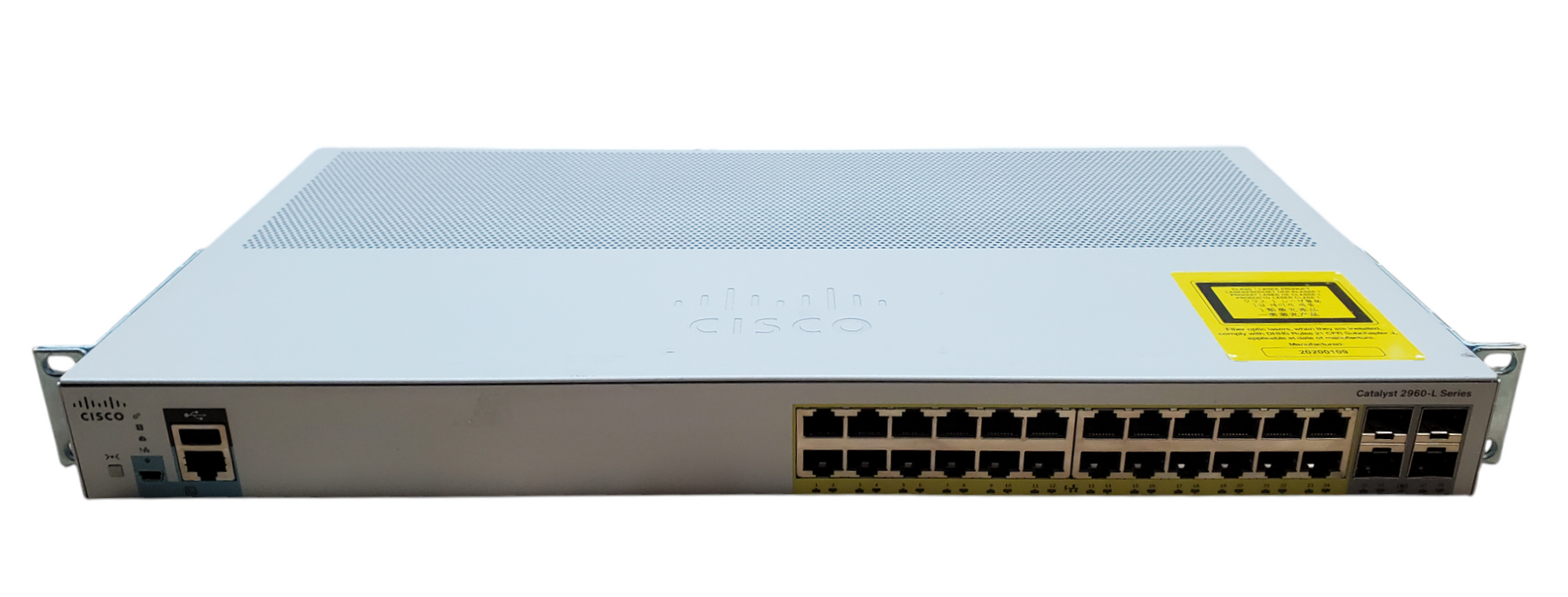 Cisco WS-C2960L-24PS-LL V01 | 24-Port Gigabit PoE+ Silent Managed Switch
