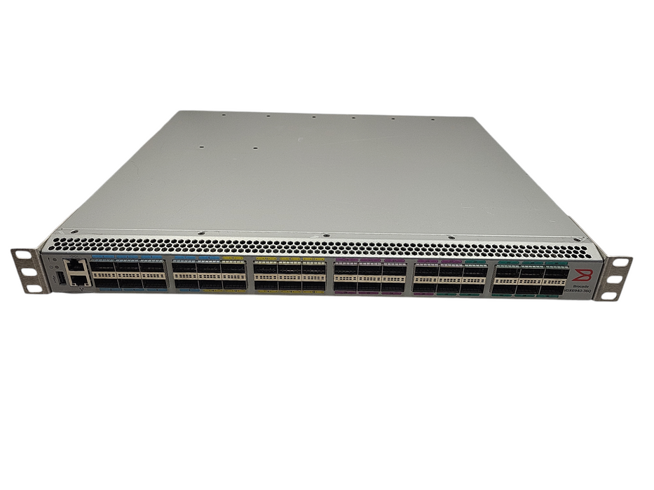 Brocade BR-VDX6940-36Q-AC-F Switch w/ 36 active 40GbE QSFP+ ports 2x PSU $