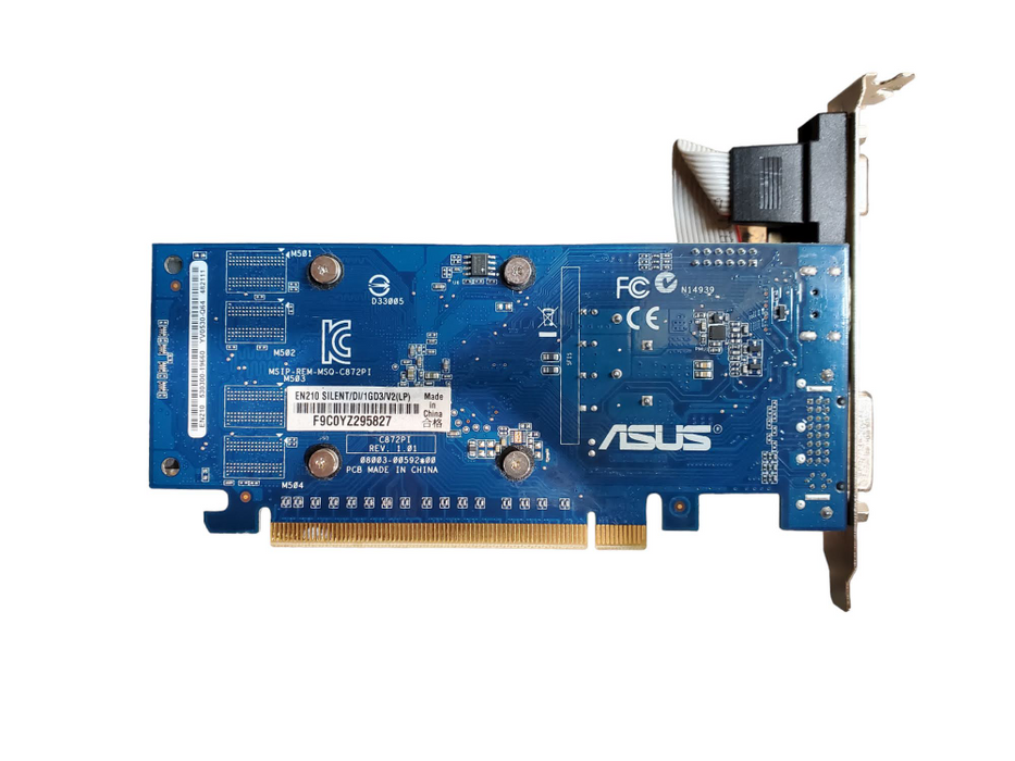 ASUS GeForce 210 Silent Low Profile V2 1GB GPU (EN210-SILENT/DI/1GD3/V2(LP)) @
