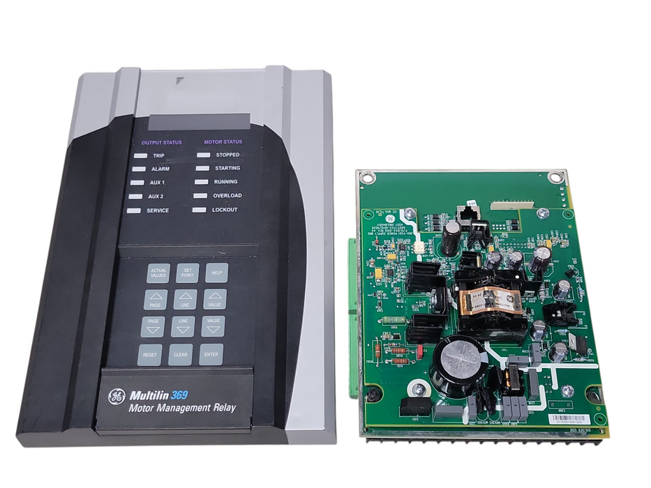 GE Multilin 369 Motor Management Relay 369-HI-R-M-0-E-0-E F/W: 53CMC331.000 _