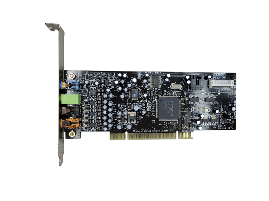 Creative Labs Sound Blaster Live! 24bit SB0410 PCI Sound-Card %