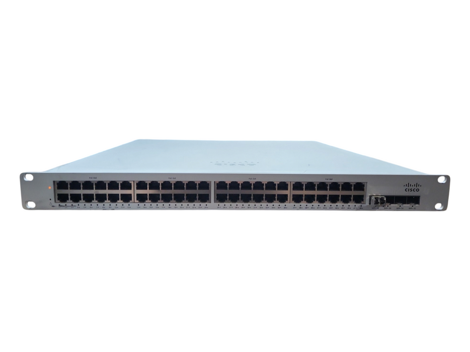 Cisco Meraki MS250-48FP-HW 48-Port PoE Gigabit Switch 2x PSU, Unclaimed