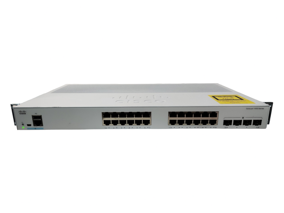Cisco Catalyst C1000-24T-4G-L 1000 Series 24-Port 4xSFP Network Switch %
