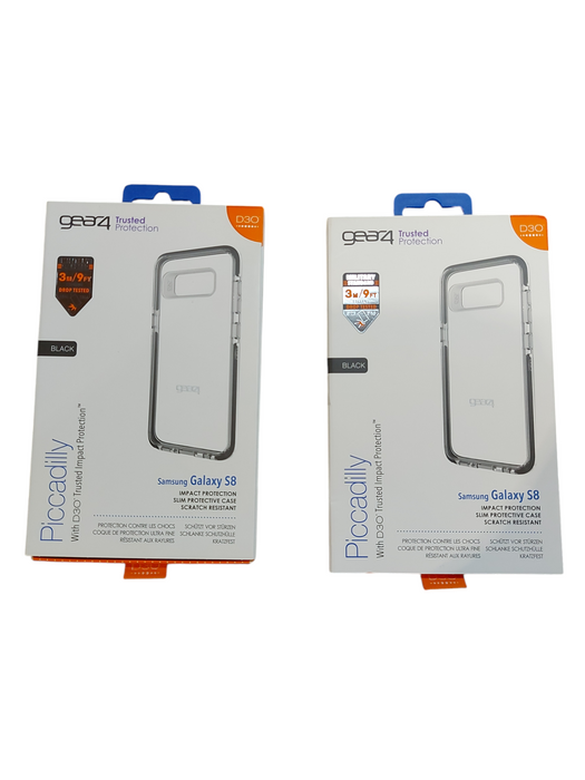 Lot 2x Gear4 Piccadilly Series Protective Case Cover For Samsung Galaxy S8
