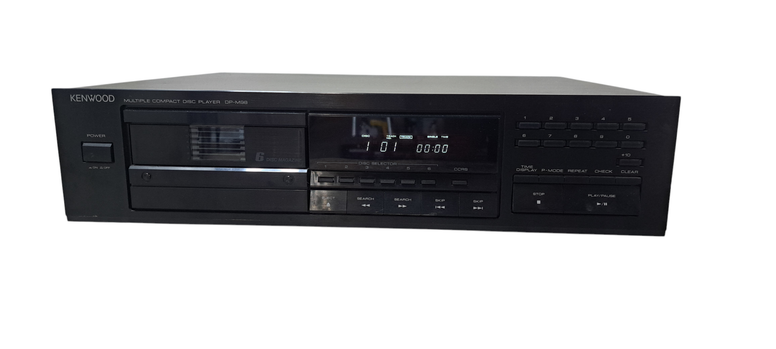 Vintage Kenwood DP-M98 Multiple Compact Disc Player 6 CD Changer