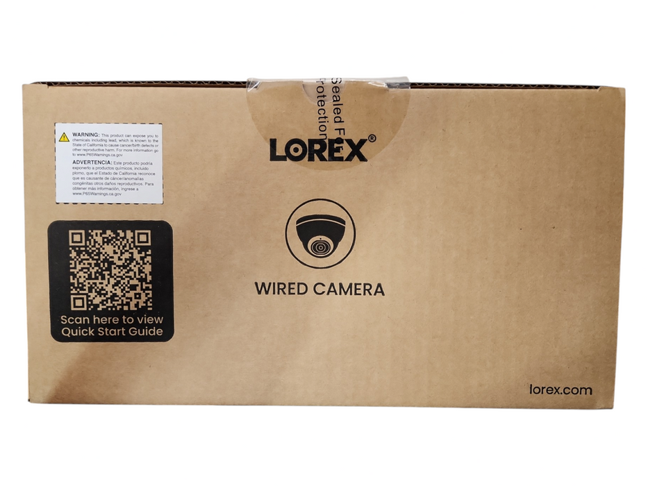 *NEW SEALED* Lorex 4K IP Wired Dome Security Camera Single E842CD Q