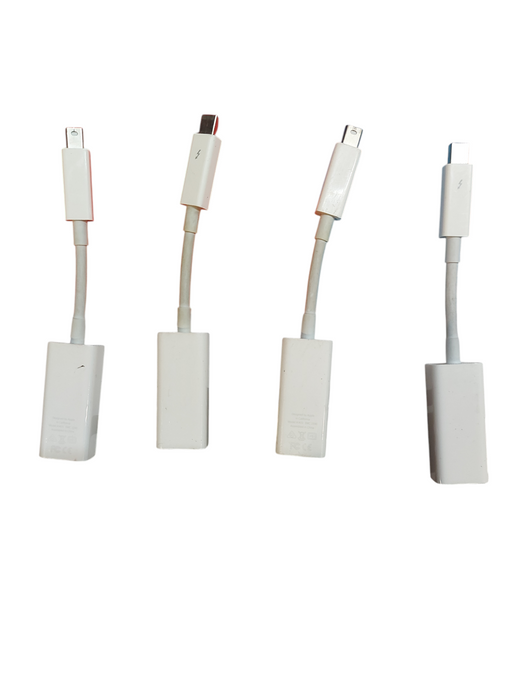 Lot 4x Apple A1433 Thunderbolt to Gigabit Ethernet Adapter