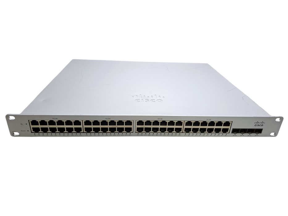 Cisco Meraki MS220-48LP | 48-Port Gig PoE Cloud Managed Switch UNCLAIMED )