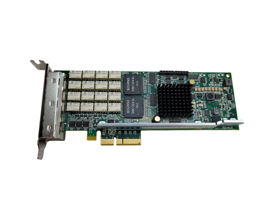 Silicom PE2G4BPI35LA-SD Quad Port Gigabit PCIe x4 Ethernet Bypass LP %