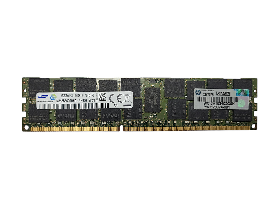 Assorted brands 16GB PC3L-10600R Server Memory Q$