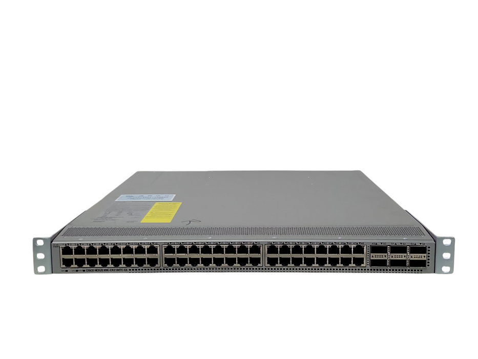 Cisco Nexus N9K-C93108TC-EX 48 Port + 6 x40/100 QSFP+ Gigabit switch, READ !