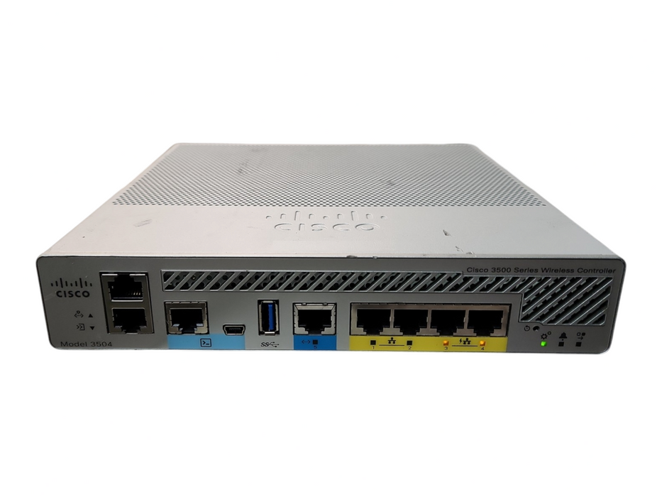 Cisco AIR-CT3504-K9 V01, 3504 IEEE 802.11ac Wireless LAN Controller