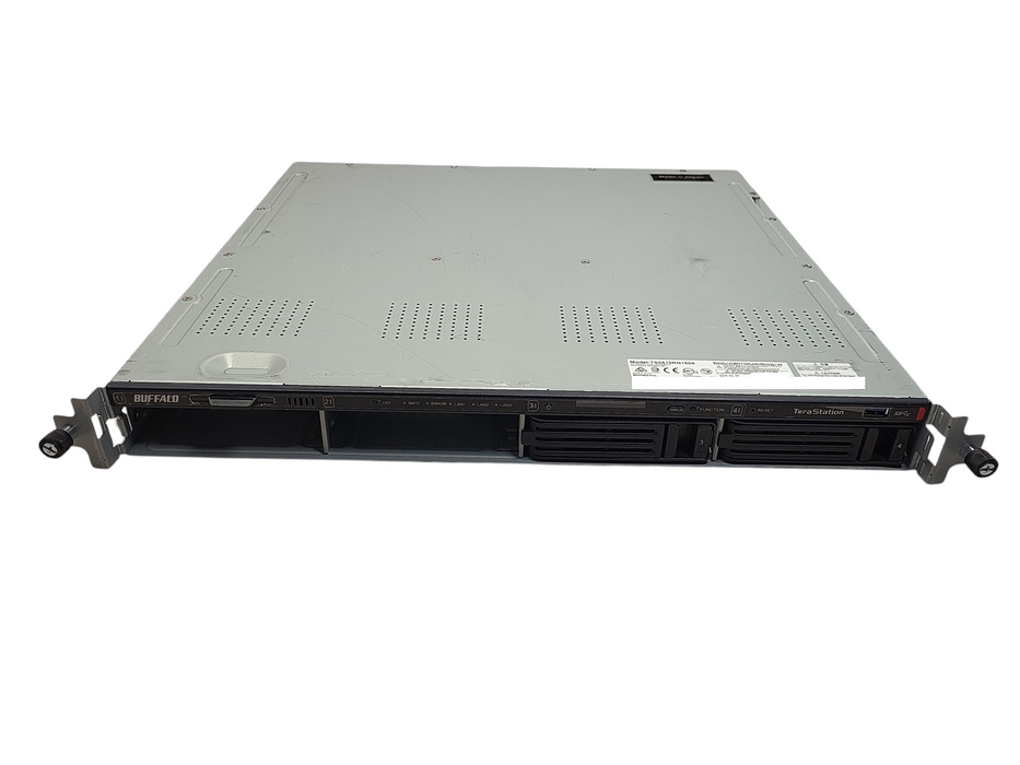 Buffalo TeraStation TS5410RN1604 NAS 2x 4TB HDD Factory Reset w/rack mount $
