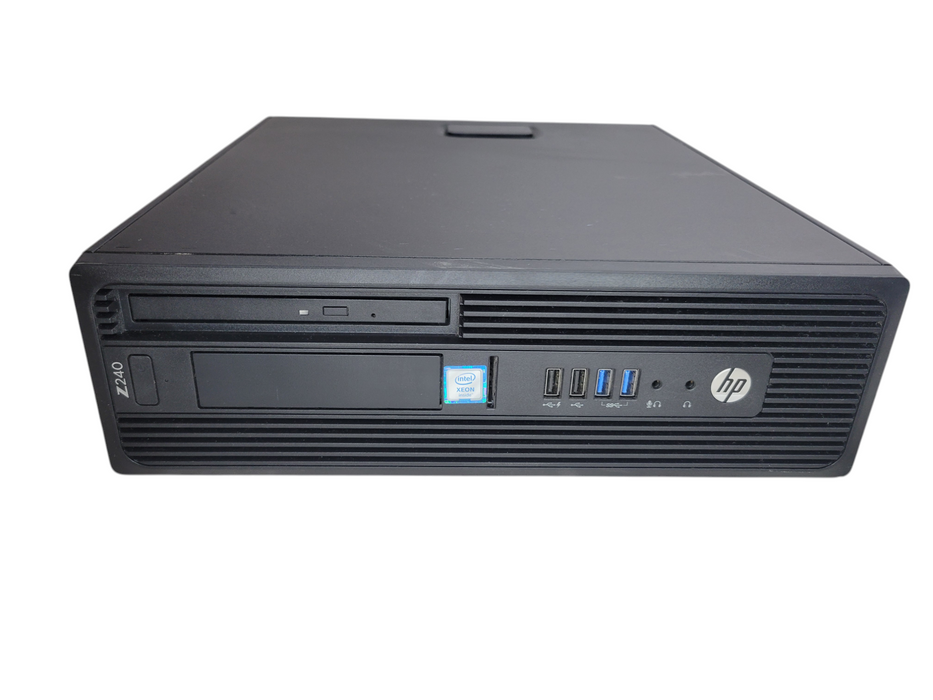 HP Z240 SFF Workstation - Xeon E3-1245 v5 32MB DDR4 NO HDD 240W PSU %