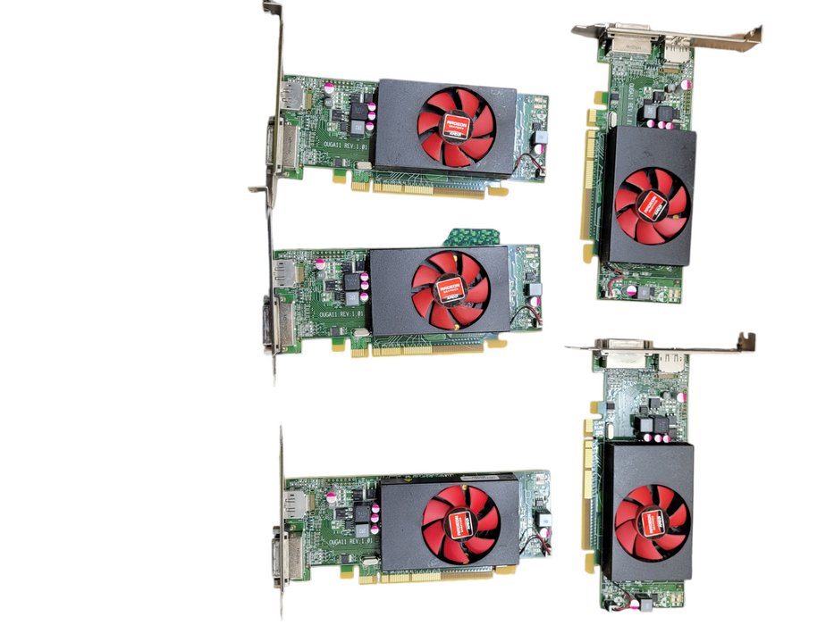LOT 5x Dell AMD Radeon R5 240 Profile Video Card Q