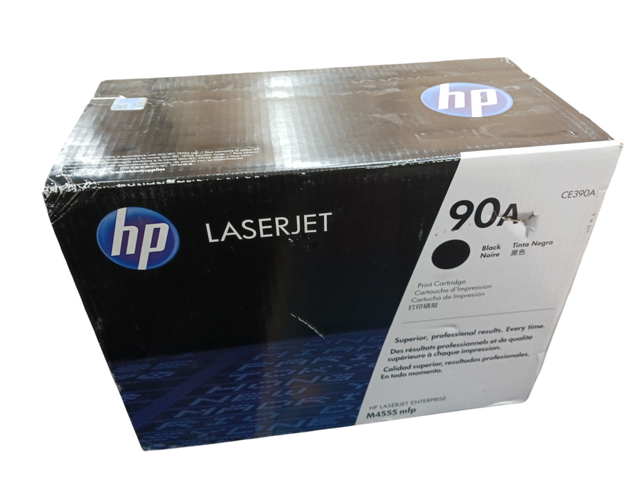 Genuine HP 90A CE390A Black Print Toner Cartridge Sealed