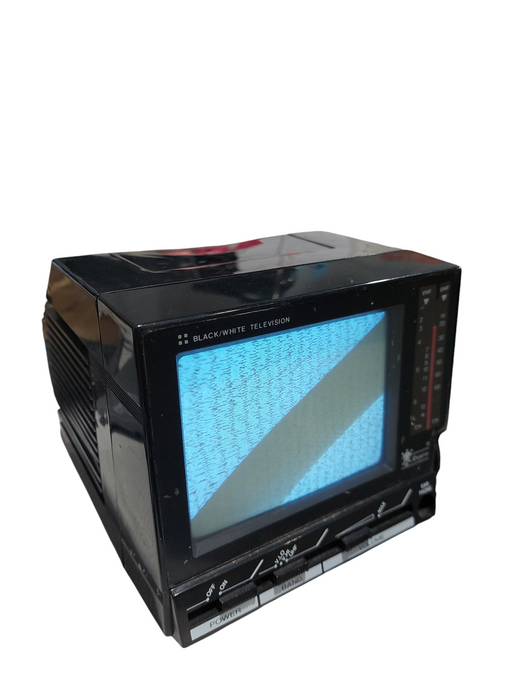 Vintage Emperor 4.5" Black & White TV Model: BTV-500A =