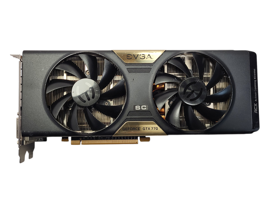 EVGA GeForce GTX 770 FTW 4GB Dual Fan Graphics Card - 04G-P4-3774-KR $