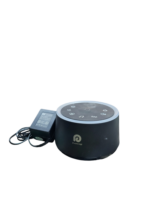 Dreamegg White Noise Sound Machine (Black) HFD-W02 w/ USB Adapter TESTED