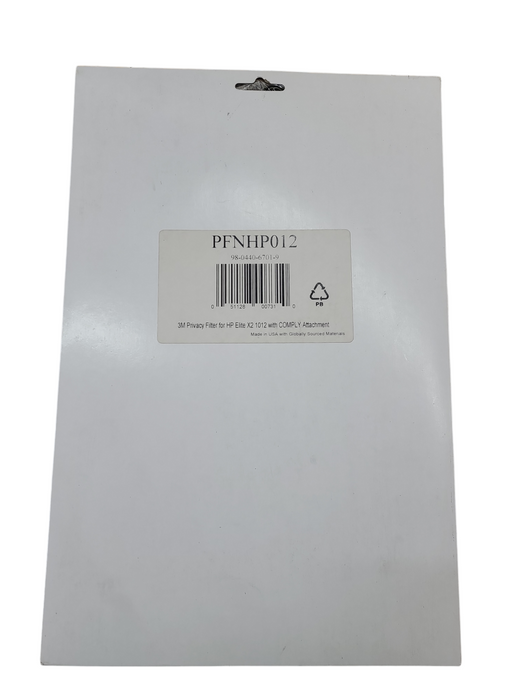 3M Privacy Filter for HP Elite X2 1012 with COMPLY Attachment Q