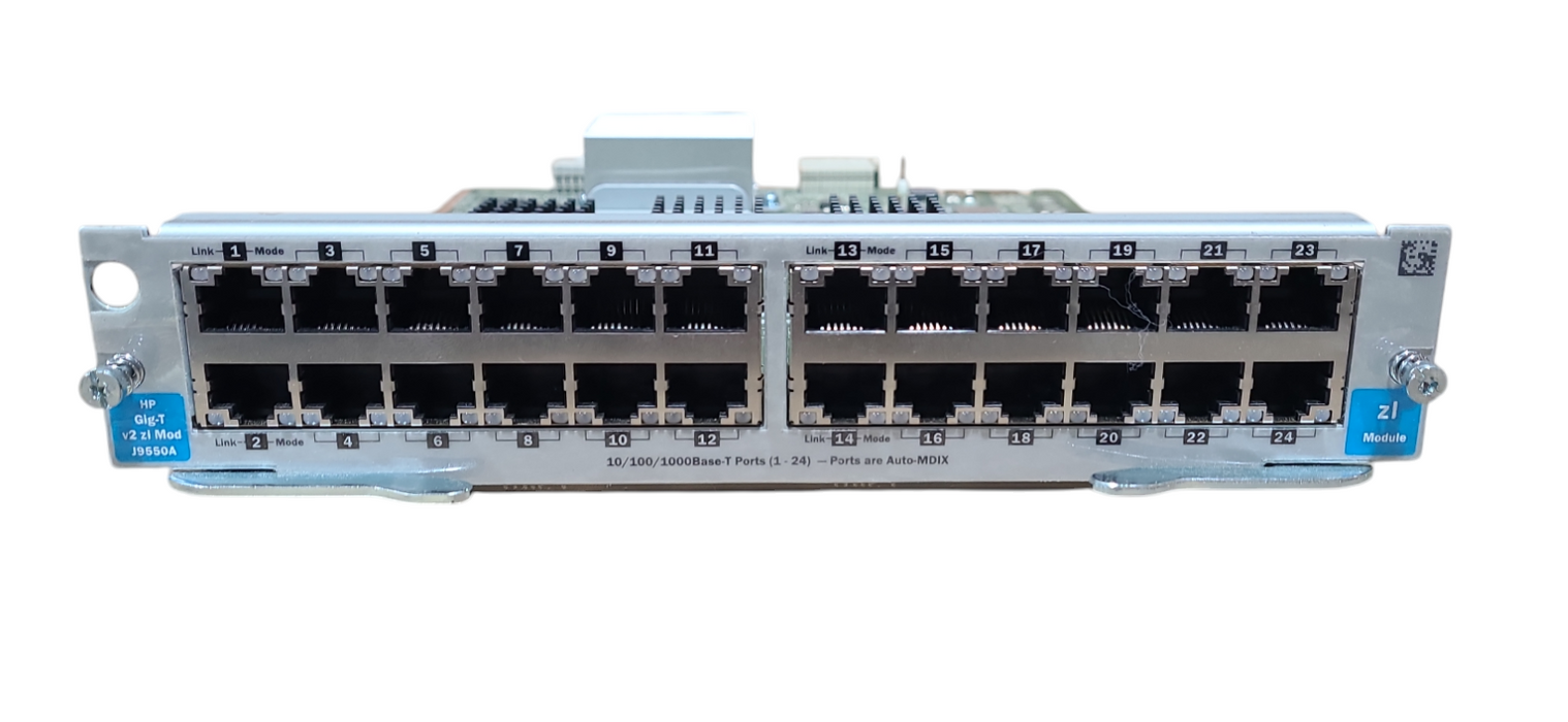 HP Gig-T v2 zl J9550A | 24-Port Gigabit Module Q