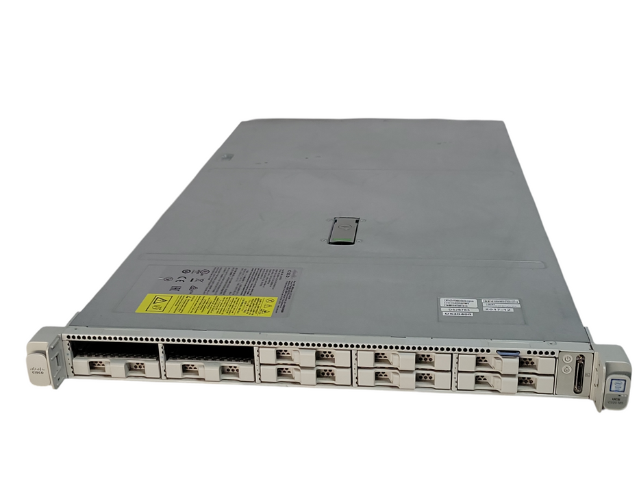 Cisco UCS C220 M5 1U, 2x Xeon Gold 5118 2.3GHz 32GB DDR4 MRAID 2GB, 2x PSU _