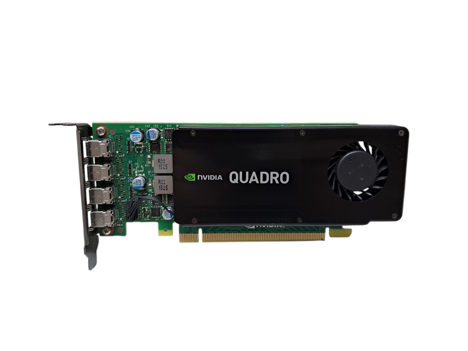 NVIDIA Quadro K1200 4GB GDDR5 Low Profile Graphics Card | 4x Mini DP