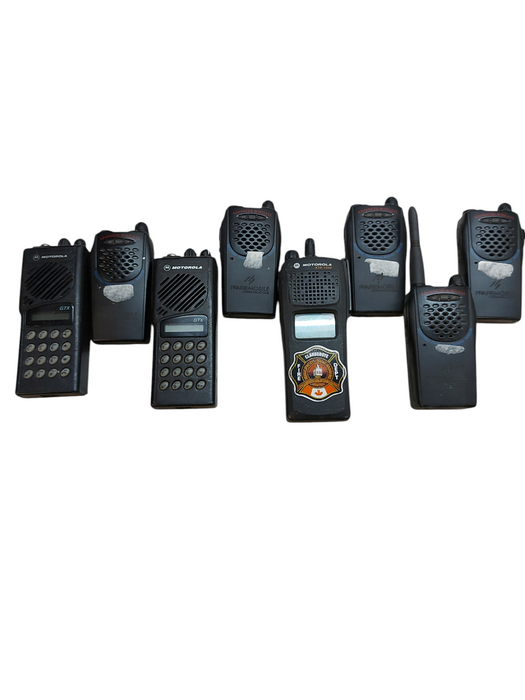Lot 8x Radio Phones Assorted Brands- Read descriptions