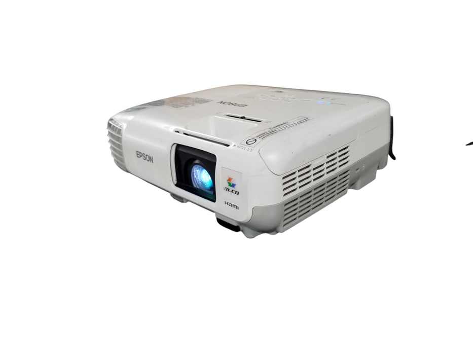 Epson PowerLite 98H H687A 3LCD XGA Projector 3000 Lumens, 280H Hours