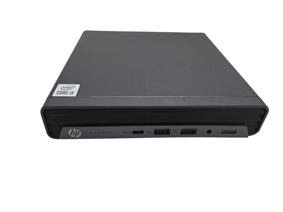 HP ProDesk 400 G6 Mini PC | Intel Core i5-10500T, 16GB DDR4, 256GB NVMe Q)