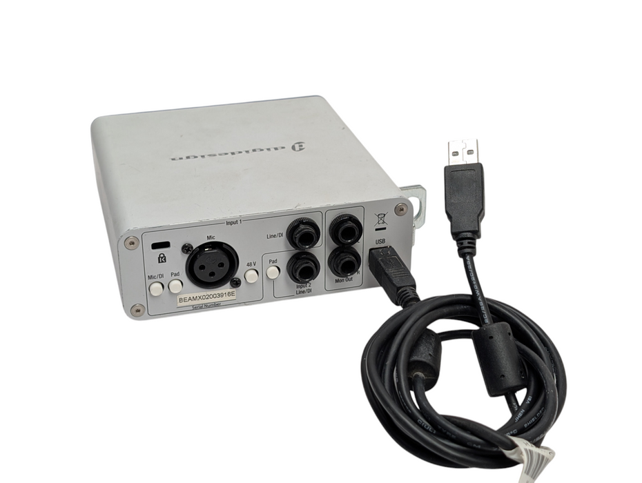 Digidesign MBox 2 mini USB Audio Interface -