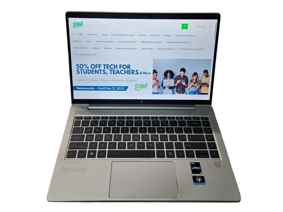 HP EliteBook 640 G9, i5-1245U, 16GB DDR4, 256GB NVMe, No PWR Lap200