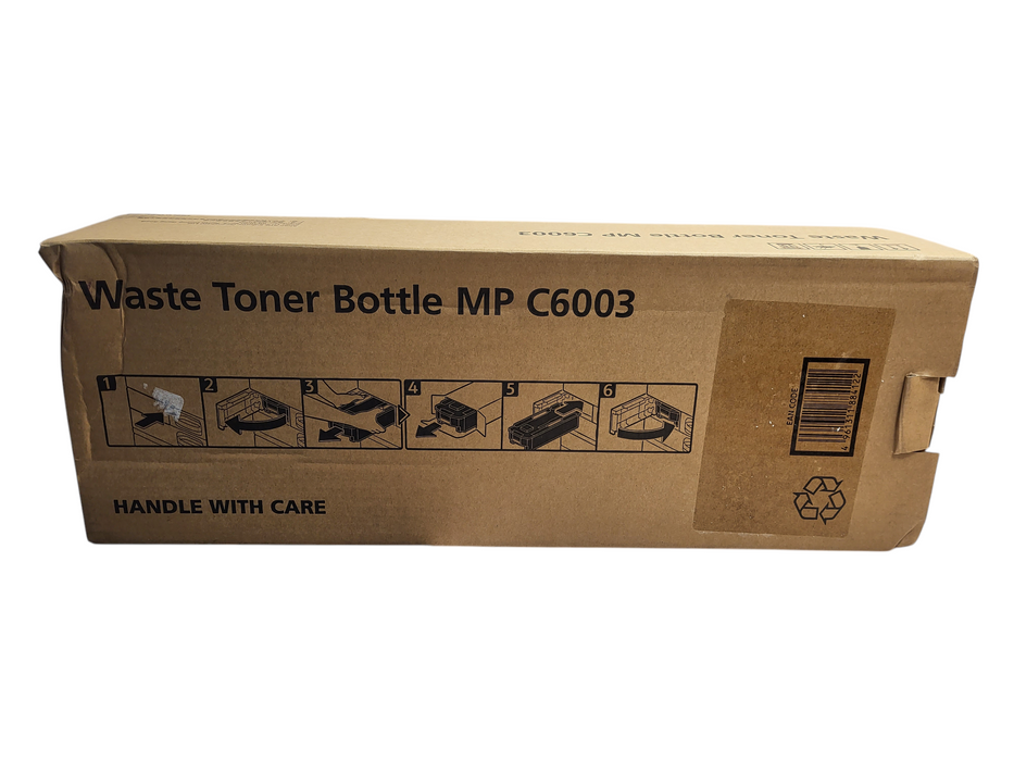 GENUINE RICOH 416890 WASTE TONER BOTTLE MP C6004 C6003 C5503 C4504 C4503 LT-45 Q$