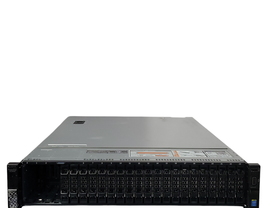 Dell PE R730xd 2x Xeon E5-2683v3 2.00GHz, 32GB DDR4, H730P Mini, 2x PSU, 2 Q_