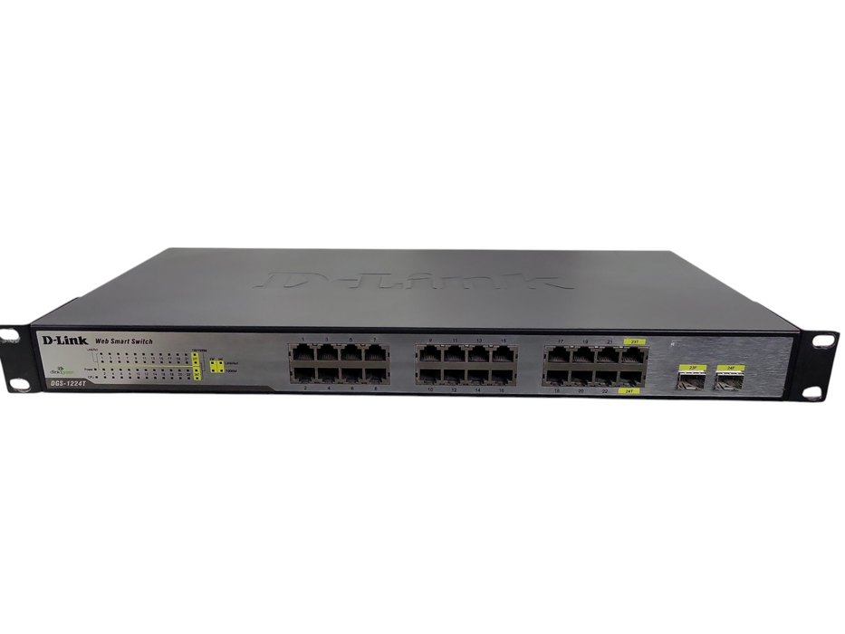 D-Link Web Smart Switch DGS-1224TP DLink DGS-1224TP 24-Port Gigabit Switch !
