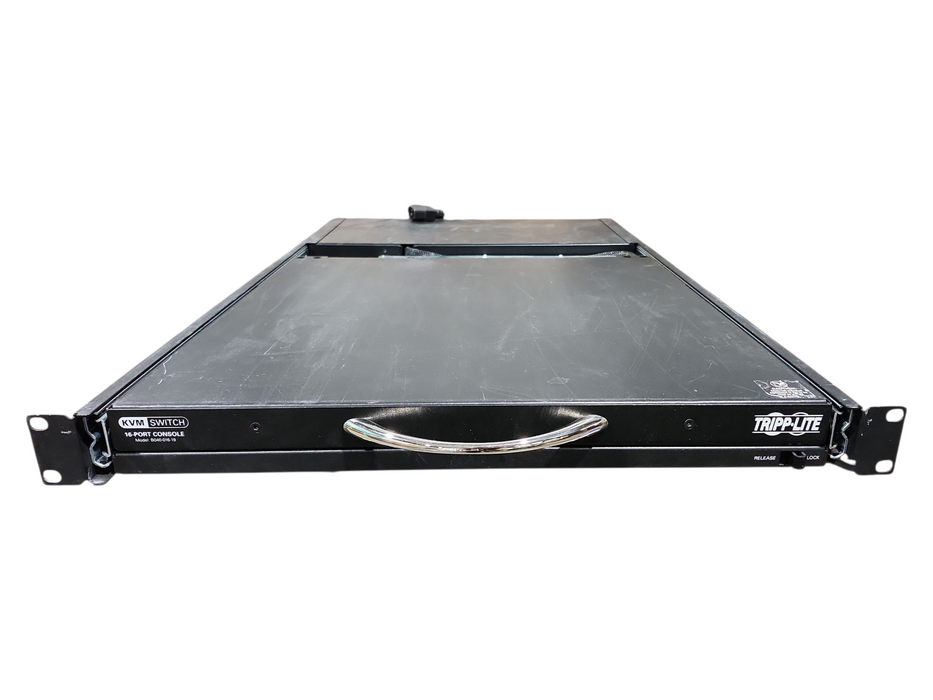 Tripp Lite B040-016-19 16 Port VGA KVM Console w 19in LCD Monitor