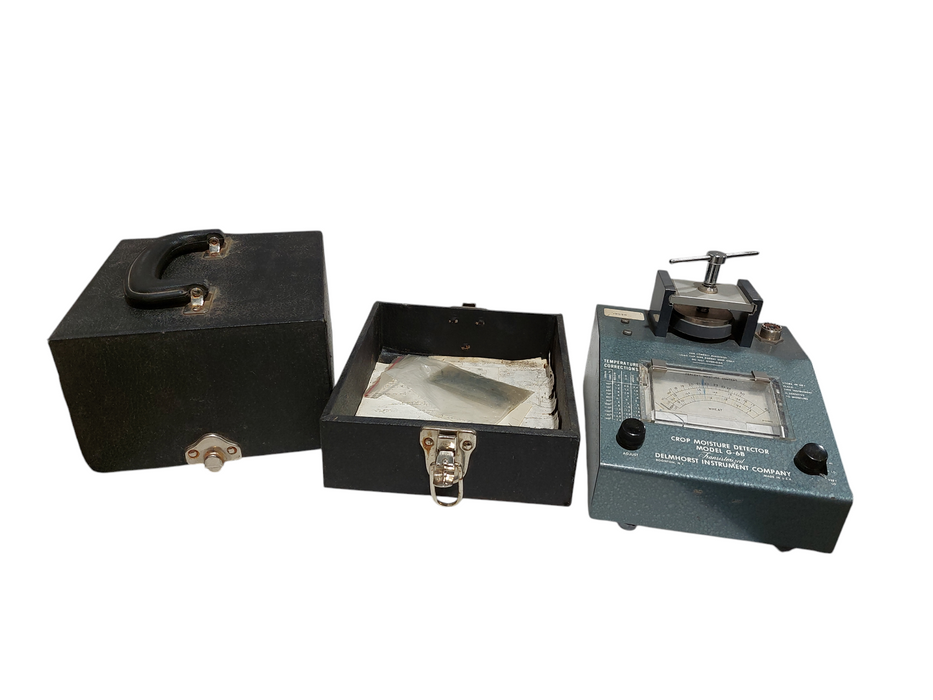 Vintage Delmhorst Instrument Co. Crop Moisture Detector Model: G-6B =