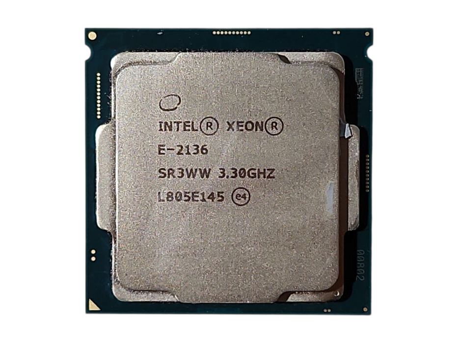 Intel SR3WW Xeon E-2136 3.30Ghz 6-Core Socket 1151 CPU Processor