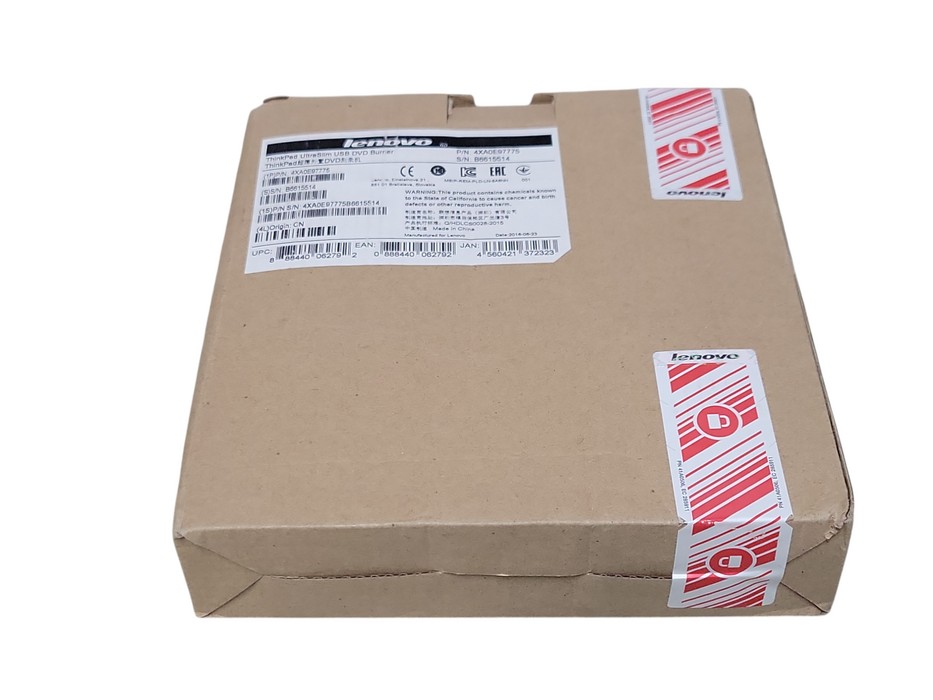 Lenovo ThinkPad 4XA0E97775 Ultra Slim Portable External DVD Burner USB Q_