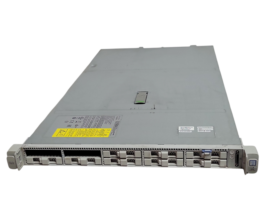 Cisco UCS C220 M5 10x 2.5" 2x Xeon Gold 5118 2.30GHz, 32GB DDR4, 12G RAID _
