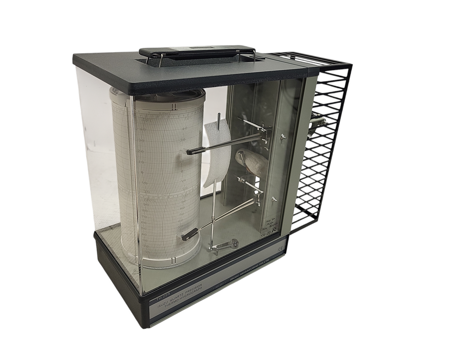 ISUZU TH-25R Quartz-Type Precision Thermo-Hygrograph Open box $