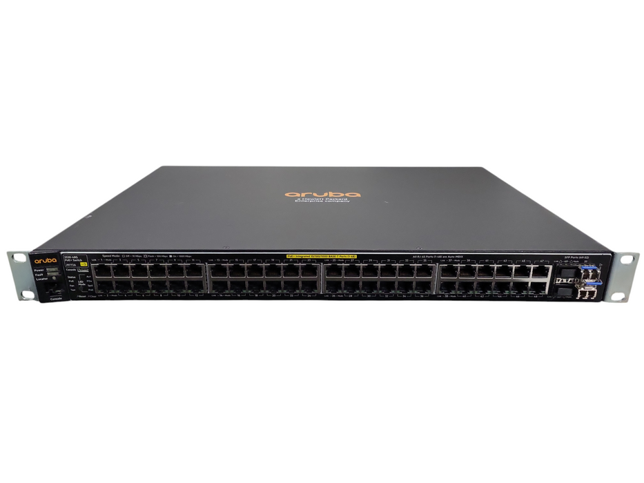 Aruba 2530-48G PoE+ J9772A 48 Port Gigabit PoE+ 4x SFP Network Switch !