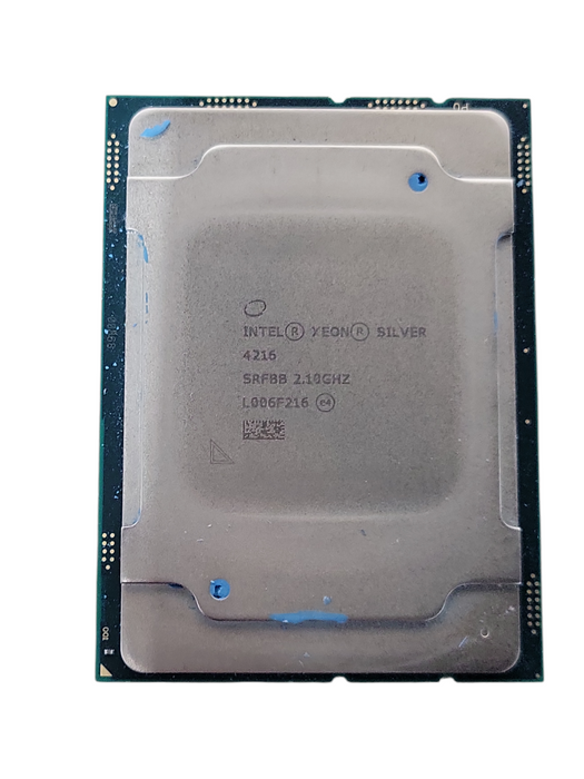 Intel Xeon Silver 4216 CPU SRFBB 2.10GHz 16-Core LGA-3647 Server Processor _