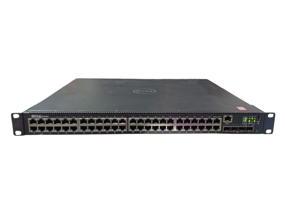 Dell N1548P, 48-Port Gigabit PoE+ 4x 10G SFP+ Managed Switch