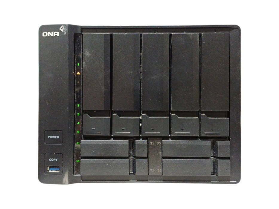 QNAP TS-932X 9-Bays NAS w/ 5x2TB & 1x 3TB HDDs, No AC Adapter