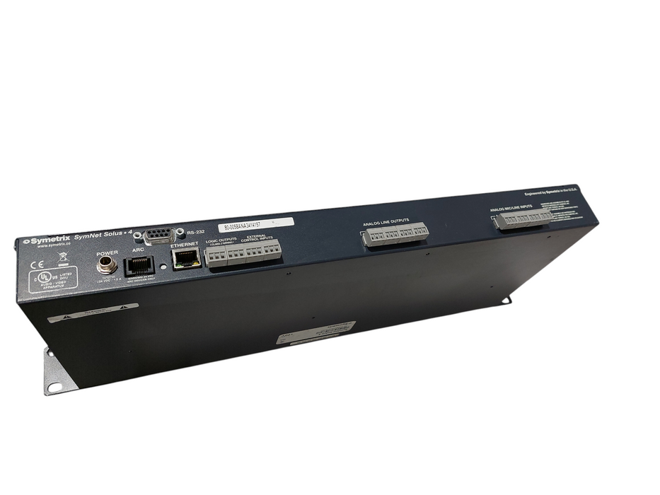 Symetrix Symnet Solus 4 Signal Processor 120V Rack Mountable  =