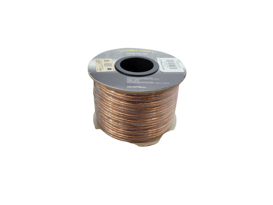 100FT 14AWG LOUD SPEAKER WIRE (NEW) %