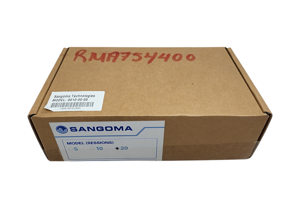New Sangoma SMB:SBC 20 SBC Session Border Controller Model: 0010-0-00 Q$